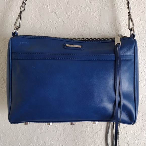 Rebecca Minkoff Mac Woven H045E650 Poppy Pink bag RARE - Picture 10 of 11